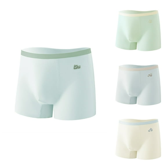 Bovxnpu Boys Girls Underwear Toddler Panties, Boys Soft Boxers Briefs, Children's Underwear Girls' Square Shorts Flat Shorts Girls' Pants 5 Years