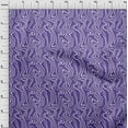 thumbnail image 4 of oneOone Viscose Chiffon Purple Fabric Moire Craft Projects Decor Fabric Printed By The Yard 42 Inch Wide, 4 of 4