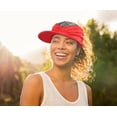 thumbnail image 4 of Chapeau de Soleil pour Femmes, Visière de Plage Protection UV avec Grand Bord pour Sports Plage Golf Randonnée, 4 of 5