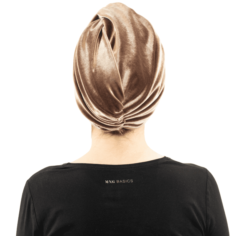 Avvexa Mink Reversible Full Head Hair Scarf Wrap, Cord  display picture 1