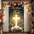 thumbnail image 2 of Christmas Theme Banner Religious Decoration Colorful Design Holiday Decoration for Christmas Event Indoor Celebration Religious Ceremony, 2 of 6