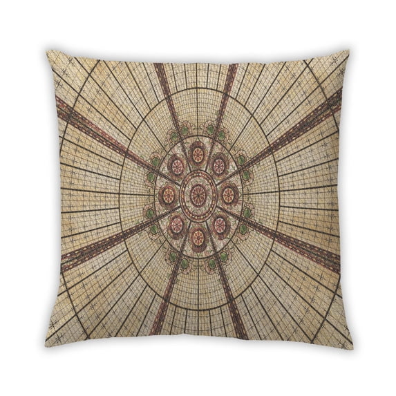 Ahgly Company Indoor Square Contemporary Throw Pillow, 18 inch by 18 inch