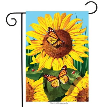 Briarwood Lane Sunflower Field Summer Garden Flag