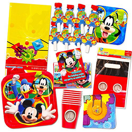 Buy Danirora Mickey Mouse Party Decorations 1st Birthday Mickey Mouse Birthday Party Supplies For Kids Mickey Banner Mickey Themed Party Decor Pack Mickey Balloons Door Hanger Online In Indonesia B08twhb36b