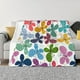 thumbnail image 1 of Fotbe Colorful Butterflies Manta de Franela con Estampado, Manta Ultrasuave para Cama, Sofá, Auto, Hipoalergénica y Antibolitas-60"x50", 1 of 6