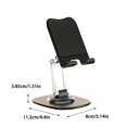 thumbnail image 3 of CxhicLuv Aluminium Alloy Tablet Car Mount, Adjustable Multifunctional Lift Stand for Phone & Tablet, Portable Magnetic Vehicle Bracket, 180° Rotation for Live Streaming & Driving Use, 3 of 6