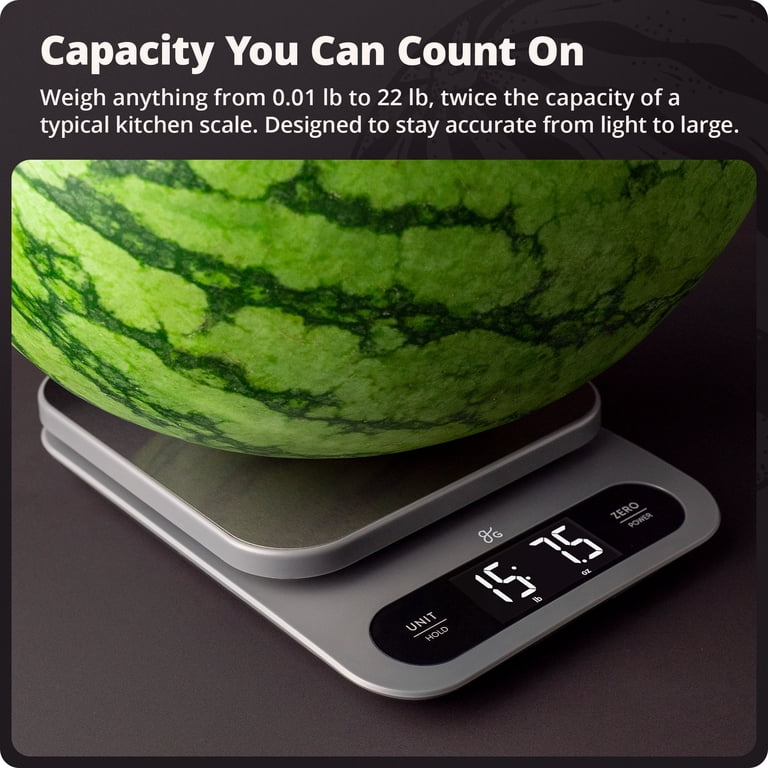 Greater Goods High-Capacity Food Scale, 22lb photo 3