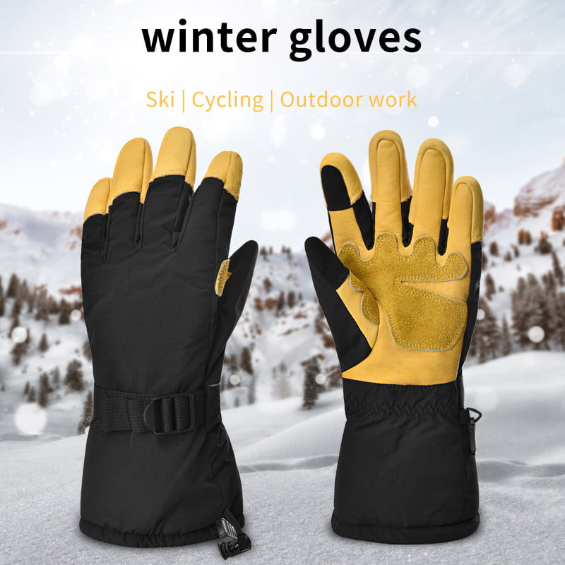 Winter Sport Warm Waterproof Ski Snow Motorcycle Snowmobile Snowboard Gloves New 