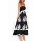 thumbnail image 2 of Vestido de Tirantes Finos con Estampado Floral y Bolsillos, Color Negro, Talla S, 2 of 7