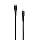 thumbnail image 2 of Cable USB Tipo C a Tipo C de 2 Metros, Nylon, Carga Rápida de 60W para Móviles y Dispositivos, 2 of 3