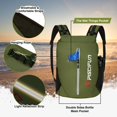 thumbnail image 3 of Mochila seca Piscifun 30 L impermeable flotante verde militar, 3 of 6