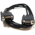 thumbnail image 1 of SF Cable DB9 M/F 9C Serial Straight Thru Extension Cable, 10 feet - Black, 1 of 4