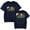 Navy, variant on Kevin Kaarl Ultra Sodade Tour 2025 Merch Short Sleeve T-shirt Unisex Fashion Crew Neck Top