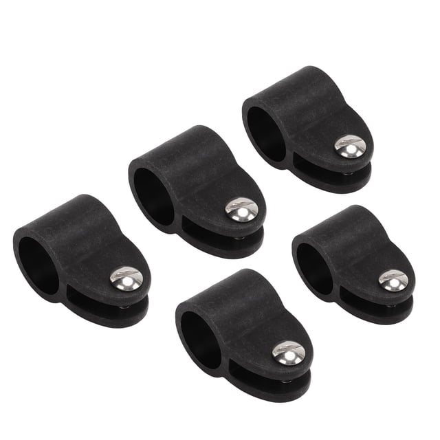Embout d'Œil Bimini, Embout d'Œil de Tuyau en Nylon Mat Résistant à la Corrosion Haute Résistance Remplacement pour Marine 7/8 Pouce 22mm, 1 Pouce 25mm