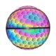 thumbnail image 1 of Balón de baloncesto reflectante que brilla en la oscuridad, tamaño 7, estándar oficial para interior Estilo F, 1 of 9