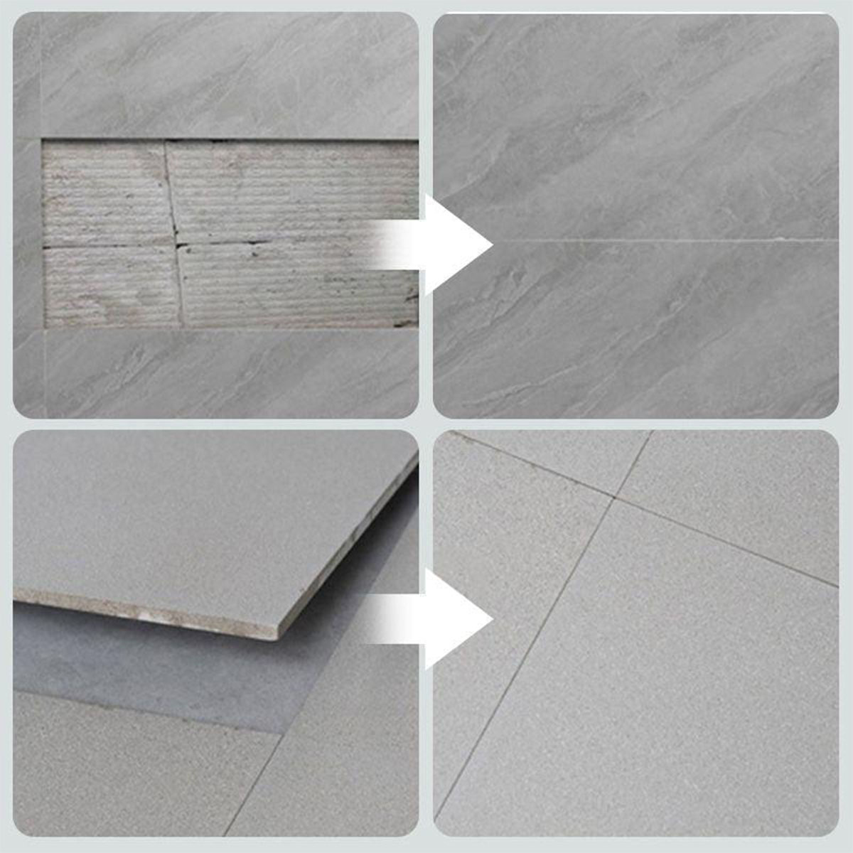 Tile Repair Adhesive,Heavy Versatile Fast Drying Grout Repair Filler Adhesive for Quick Fix for Loose & Hollow Tiles