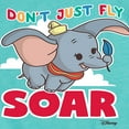 thumbnail image 3 of Disney - Dumbo - Don't Just Fly SOAR - Toddler & Youth Girls Short Sleeve Graphic T-Shirt, 3 of 5