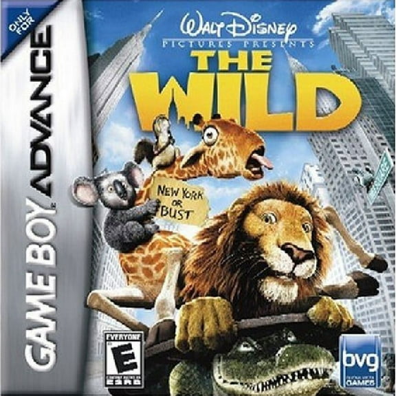 Restored The Wild (Nintendo GameBoy Advance, 2006) Disney Game (Refurbished)