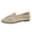 Beige, variant on Bow Ballet Flats for Women Lace Up Lats Square Toe Slip On Cute Casual Office Shoes