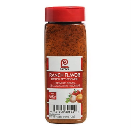 (Price/Case)Lawry s Ranch French Fry Seasoning 15 Ounce 6 Per Case