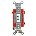 thumbnail image 1 of Interruptor Leviton 1223-2WL 20A 120/277VAC extra resistente, 1 of 1