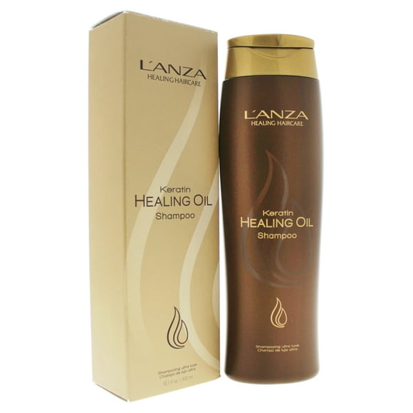 Shampooing à l'Huile Curative Kératine par Lanza pour Homme - 10,1 oz Shampoing