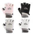 thumbnail image 3 of Guantes de seda de hielo para hombres y mujeres, de verano, transpirables, de secado rápido, finos, para montar al aire libre, conducir, antideslizantes, protector solar, pesca, 3 of 5