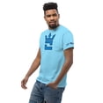 thumbnail image 4 of CROWN DOUBLE BLUE Men's classic tee (Sky, 4XL), 4 of 6