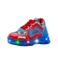 thumbnail image 4 of Tenis Para Niño Con Luces Comic Araña Azul Rojo 15-21 azul 17, 4 of 6
