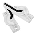 thumbnail image 3 of Mobutofu 2Pcs Zinc Alloy Sliding Window Locks for Home Security and Window Safety in White, 3 of 7