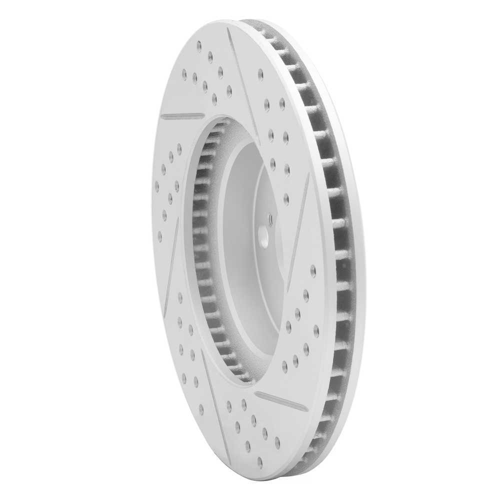 Dynamic Friction Company 830-76068L DFC Geoperformance Rotor - Drilled and Slotted