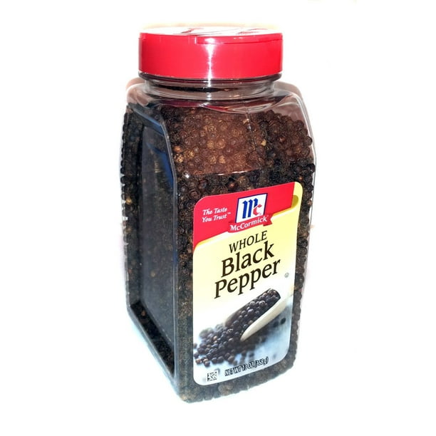 McCormick Whole Black Pepper 13 oz.