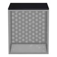 thumbnail image 3 of Furniture of America Kelforia Contemporary Glass Top Side Table, 3 of 3