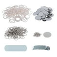 thumbnail image 4 of 100 Button Badges Badges Lapel Pin Badge Making Machine Accessories with Keychain DIY Key Chain, 4 of 8