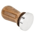 thumbnail image 1 of Fyydes Coffee Tool,Coffee Tamper,Wooden Handle Stainless Steel Flat Base Coffee Tamper Pressing Tool, 1 of 7