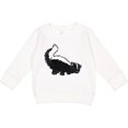 thumbnail image 2 of Inktastic Animals Cute Skunk Toddler Sweatshirt, 2 of 4
