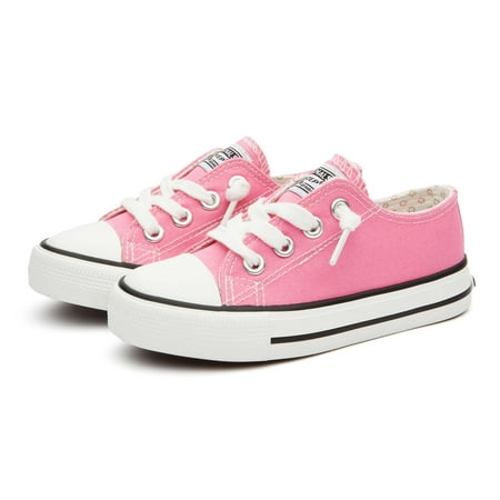 

Weestep Toddler Little Kid Boys and Girls Slip On Sneakers(9 Toddler Hot Pink)
