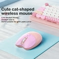 HOCO Wireless Keyboard and Mouse Set ,Cute Keyboard Retro Round Keycap
