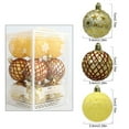 thumbnail image 2 of 12 Pcs Christmas Tree Balls Ornaments, 2.36"/3.15"  Shatterproof Plastic Decorative Baubles for Xmas Tree Decor Holiday Party Wedding Decoration, 2 of 6