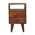 thumbnail image 1 of Artisan Furniture Solid Wood Mini Classic Chestnut Nightstand, 1 of 9