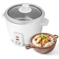 thumbnail image 3 of Elite Cuisine ERC350 6 Cup Rice Cooker with Glass Lid, 3 of 4