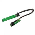 thumbnail image 2 of 22110 NVMe M.2 SSD to to 2280 Adapter Card Adapter 2280 to 22110 Multifunction Portable Extension Cable,2 * Riser Card Motherboard 1 * Extension Cable, 2 of 6