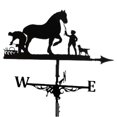 thumbnail image 2 of Veleta de acero inoxidable con soporte de montaje Shamjiam de águila para hombre perro caballo, 2 of 8