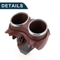 thumbnail image 6 of Unique Bargains Cup Holder for Mercedes Benz W219 Practical No.A21968004147G50 Instrument Panel Drink Holder Brown Red, 6 of 7