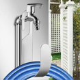 thumbnail image 4 of Faucet Hose Hook Spigot Hanger Holder Stainless Steel Easy Mount Heavy Load Versatile Garden Accessory for Yard, 4 of 5