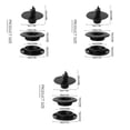thumbnail image 1 of Guardoinrt 10PCS Car Floor Mat Clips Universal Retention Grips Carpet Fixing Clamps Buckles Anti Skid Fastener Retainer Resistant 3Set, 1 of 6