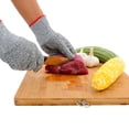 thumbnail image 5 of Uxcell S Size Level 5 Cut Resistant Gloves Kitchen Anti Cutting Gloves, Grey 2 Pair, 5 of 6
