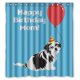 thumbnail image 1 of ABPHQTO Happy Birthday To You Cortina de ducha Cortina de ducha impermeable 150x180 cm, 1 of 2