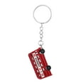 thumbnail image 6 of Key Chain Bag Keychains Outdoor Decoration Retro Wafer Travel Miss Red, 6 of 8