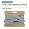 thumbnail image 3 of Uxcell 1/4 Inch Double Fold Bias Tape for Sewing,Seaming Quilting Hemming Binding Crafts (White Gray 12 Yards), 3 of 7